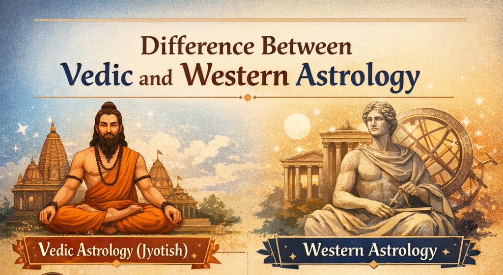 Difference Between Vedic and Western Astrology